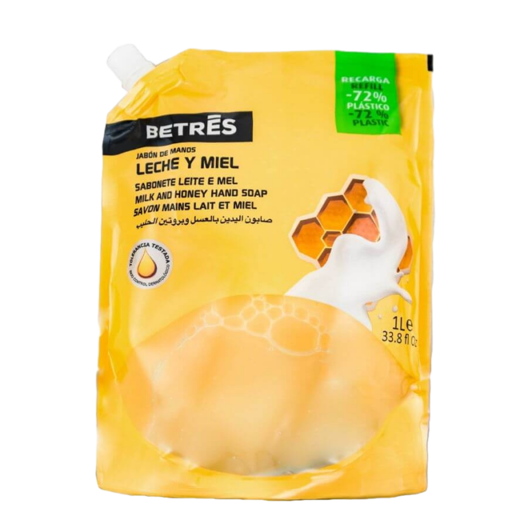 BETRES SABONETE LEITE E MEL ECO PACK 1L