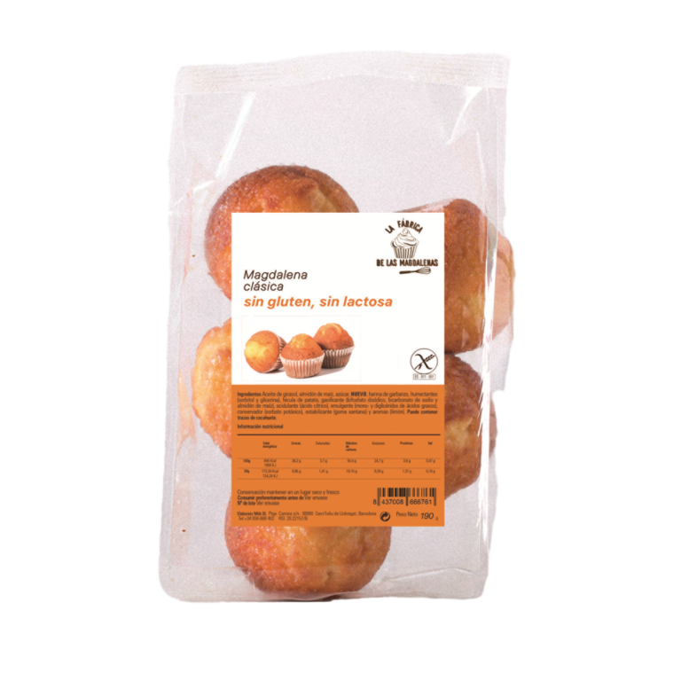 LA FABRICA MAGDALENA SIN GLUTEN 5U 190G