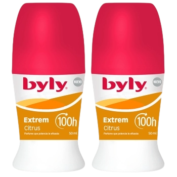 BYLY DESODORANTE ROLL-ON CITRUS 2X50ML