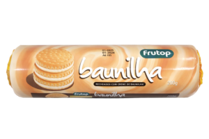 FRUTOP BOLACHA RECHEADA CREME DE BAUNILHA 240G