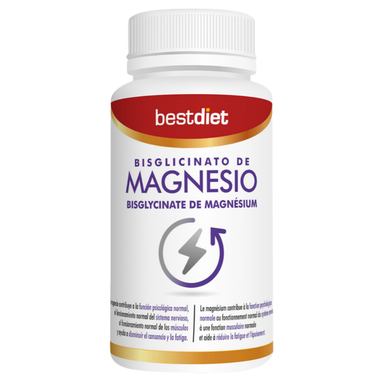 BEST DIET BISGLICINATO DE MAGNÉSIO 60 CÁPSULAS