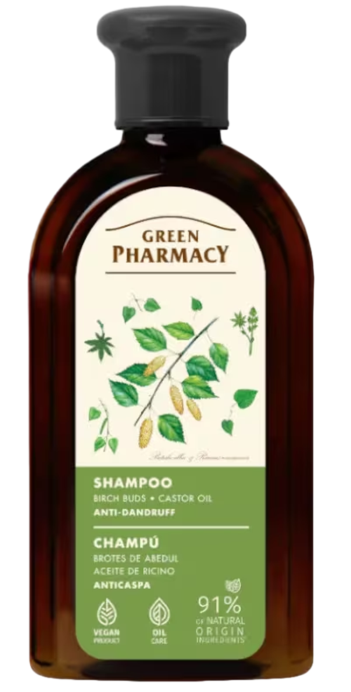 GREEN PHARMACY CHAMPU ANTICASPA 350ML