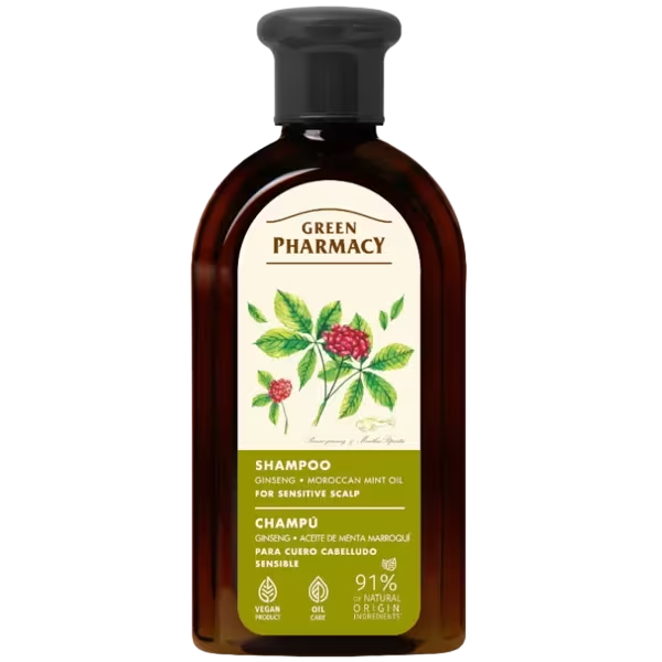 GREEN PHARMACY CHAMPU CUERO SENSIBLE 350