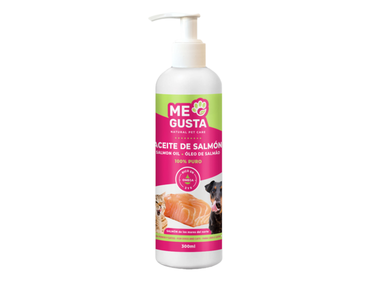 ME GUSTA ACEITE  SALMON PERROS GATOS 300