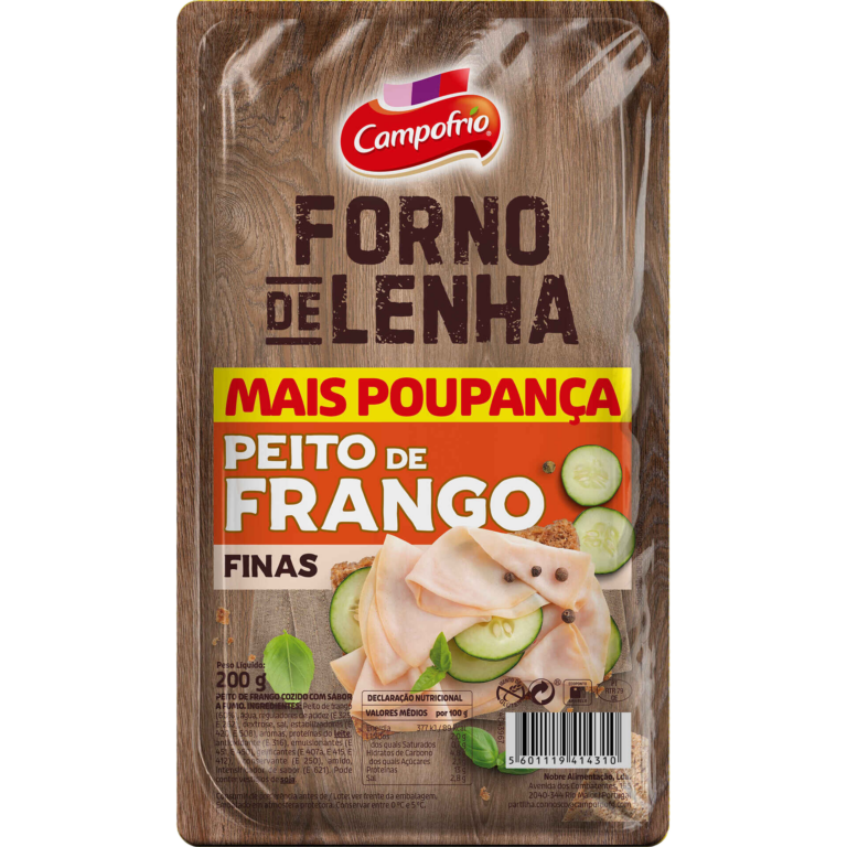 CAMPOFRIO FIAMBRE DE PEITO DE FRANGO PARA SANDUÍCHES