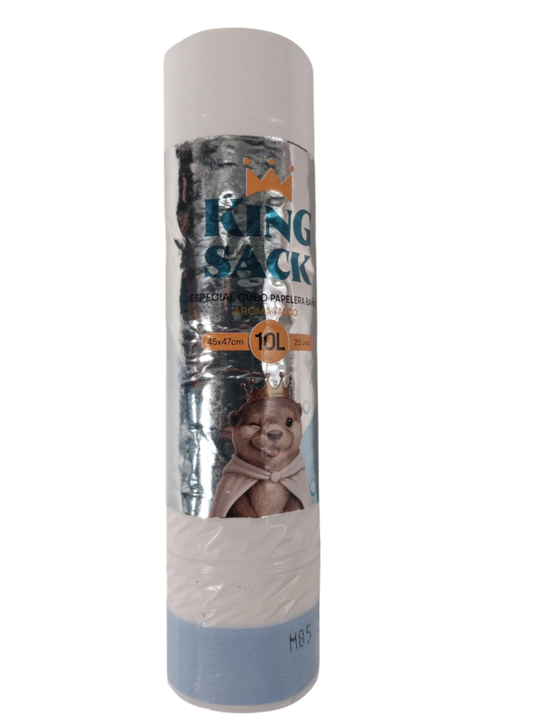 KING SACK BOLSA LIXO BRANCA PERFUMADA 10L 20 UN