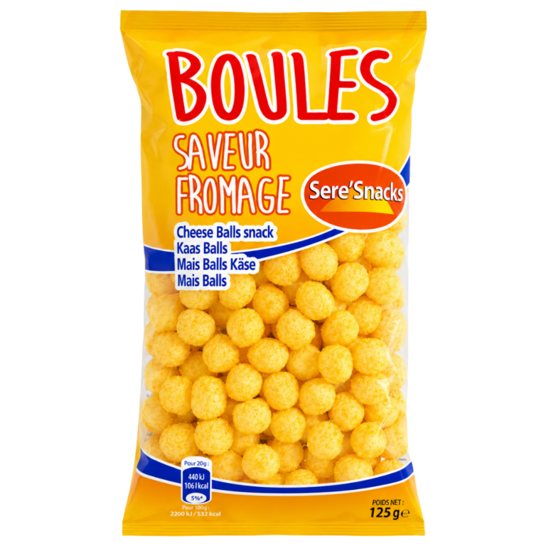 SEREBIS SNACK BOULES FROMAGE 125G
