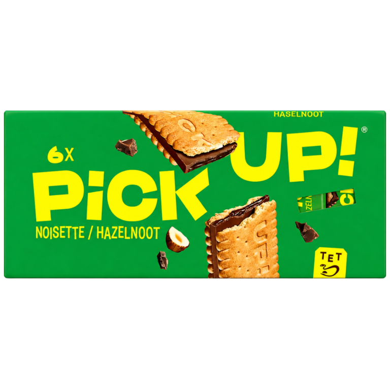 PICK UP BISCUITS CHOCO NOISETTE 6X28G