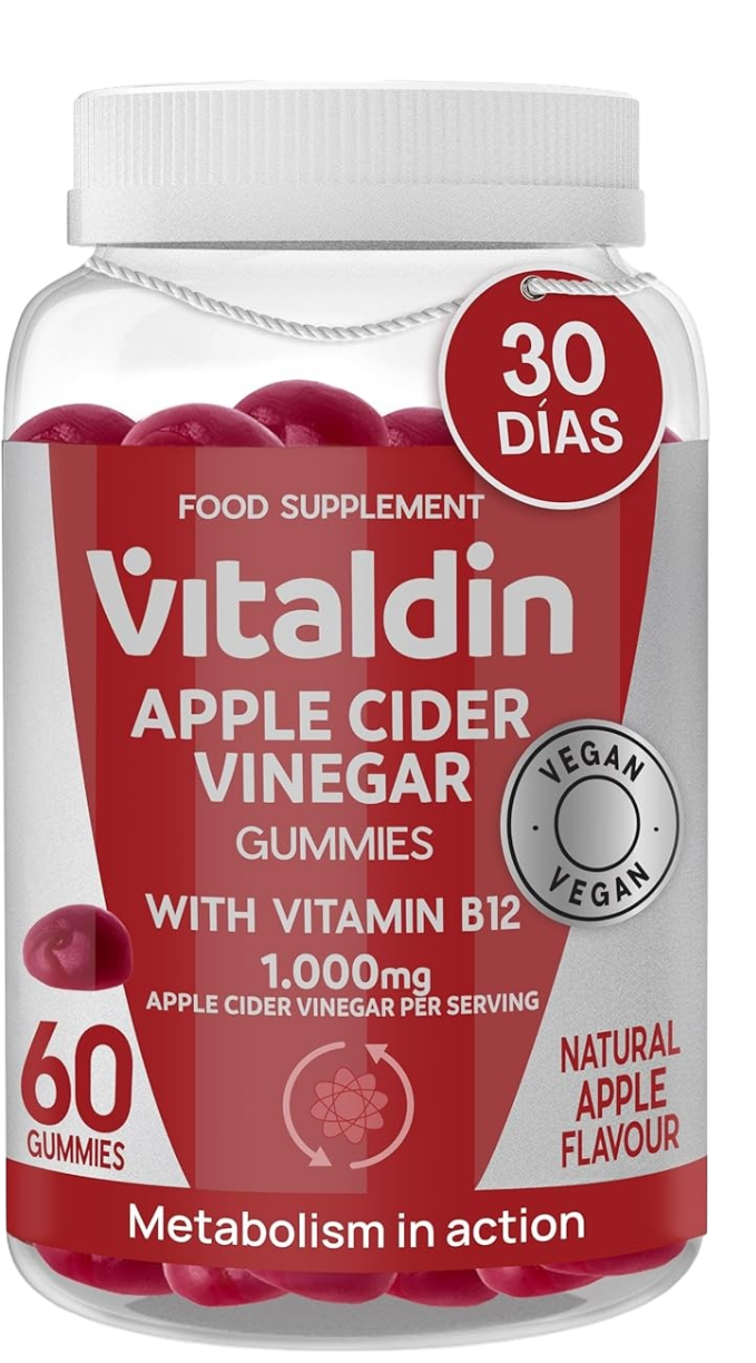 VITALDIN VINAGRE MANZANA 60 GUMMIES 240G