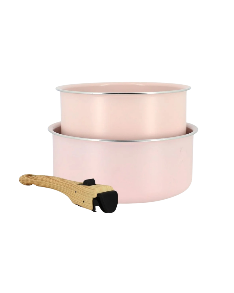 MENASTYL SET 2 CASSEROLES POIGNEE AMOVIBLE