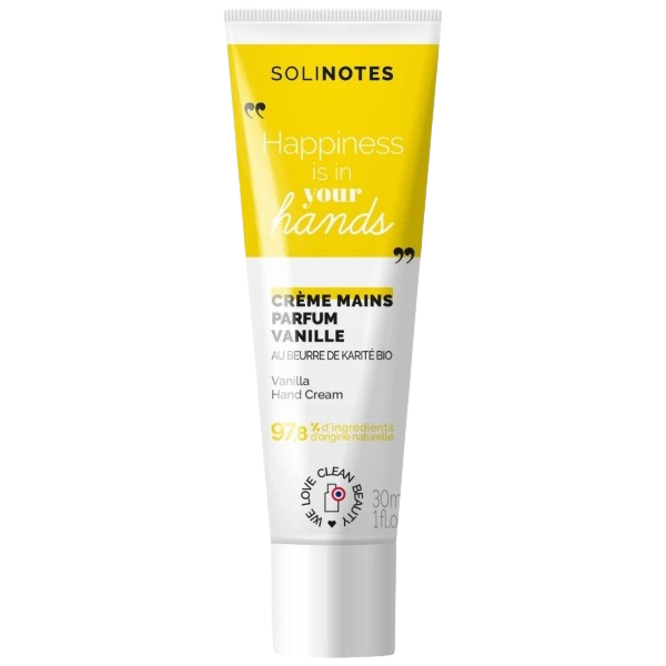 SOLINOTES CREME DE MÃOS BAUNILHA 30ML