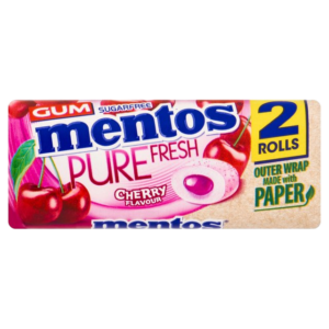 MENTOS PASTILHAS DE CEREJA 2X15G