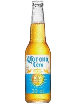 CORONA CERVEZA CERO BOTELLA 33CL