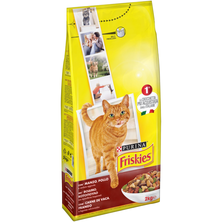 FRISKIES ADULTOS VACA, FRANGO E LEGUMES 2KG