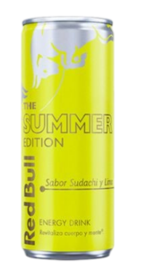 RED BULL EDIÇÃO DE VERÃO SUDACHI E LIMA 250ML