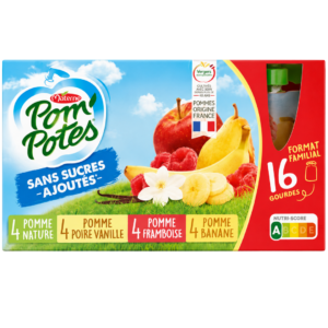 MATERNE POMPOTES SANS SUCRES AJOUTÉS 16X90G