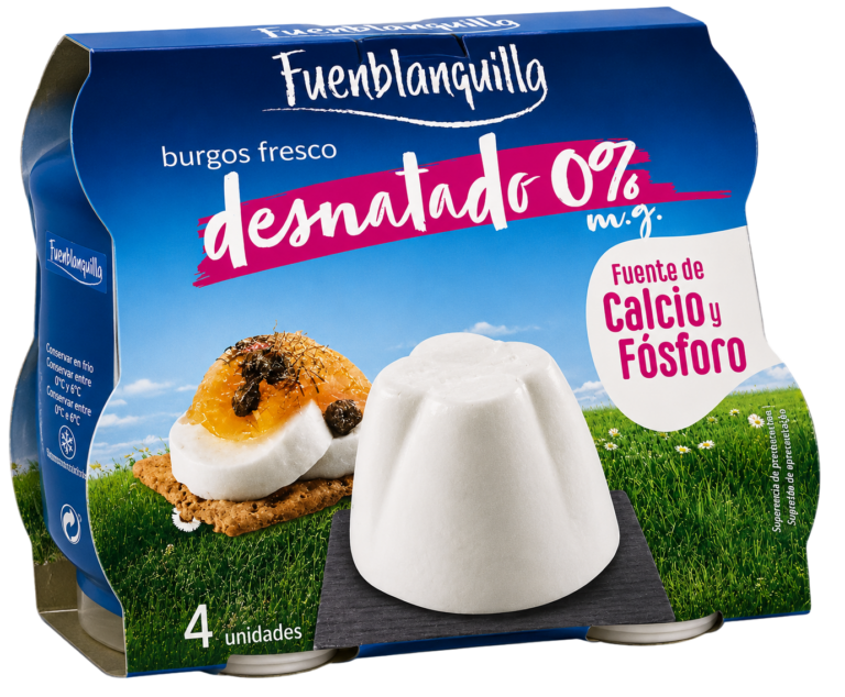 EL POZO QUEIJO FRESCO BURGOS 0% 4X62,5G