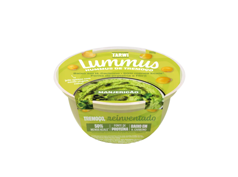 TARWI HUMMUS DE TREMOÇO E MANJERICÃO 160G
