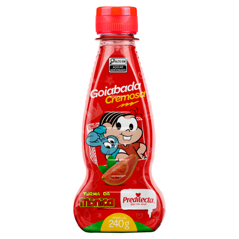 PREDILECTA GOIABADA CREMOSA TURMA DA MÓNICA 240G