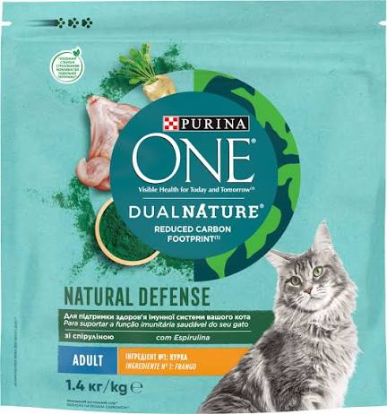 PURINA ONE RAÇÃO GATO ADULTO FRANGO 1,4KG