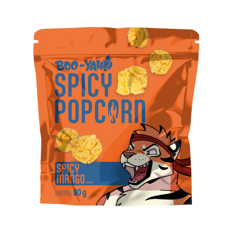 BOO-YAH PIPOCAS PICANTES DE MANGA 80G