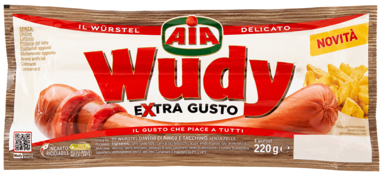 WUDY SALSICHA EXTRA SABOR 220G
