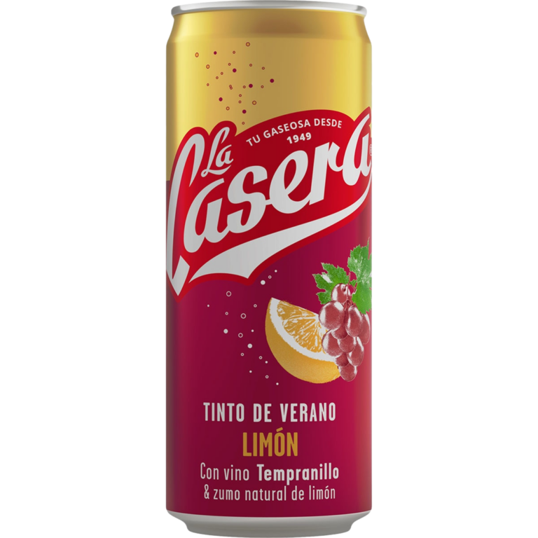 LA CASERA TINTO DE VERANO LIMON LATA 33CL