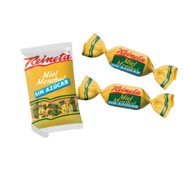 REINETA MENTHOL MIEL S/AZUCAR 110G