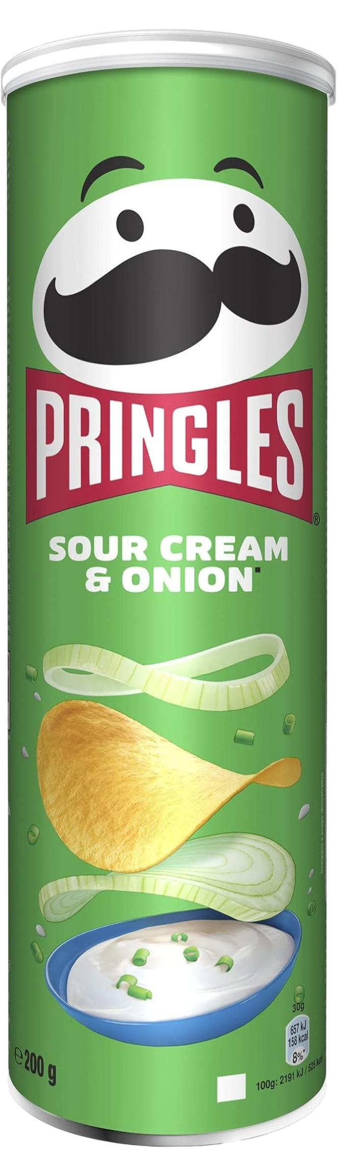 PRINGLES SOUR CREAM & ONION 200G