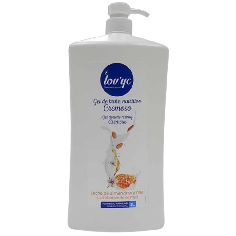 LOV'YC GEL DE BAÑO ALMENDRA Y MIEL 2L