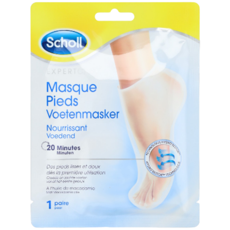 SCHOLL MÁSCARA PÉS NUTRITIVA 1 PAR