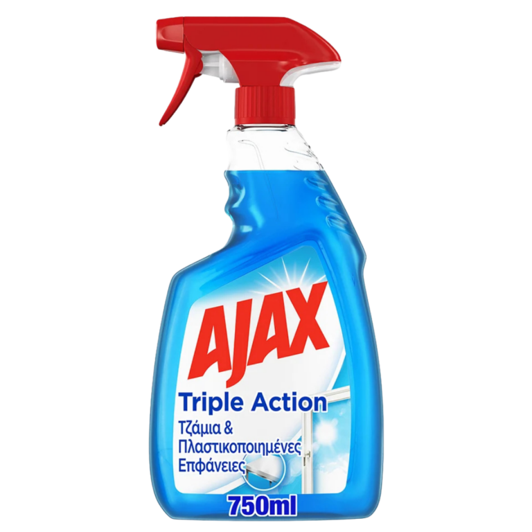 AJAX NETTOYANT VITRES TRIPLE ACTION 750ML
