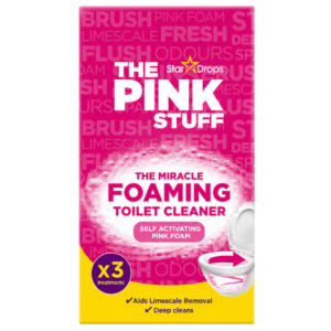 THE PINK STUFF POUDRE ACTIVE WC 3X100G