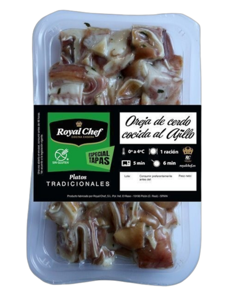 ROYAL CHEF ORELHA AO ALHO 400G