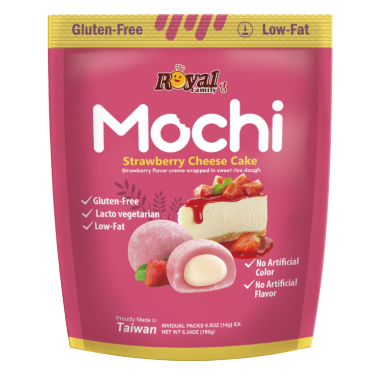 ROYAL FAMILY MOCHIS CHEESECAKE FRAISE 120G