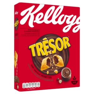 KELLOGG'S TRÉSOR CHOCOLAT NOISETTES 410G