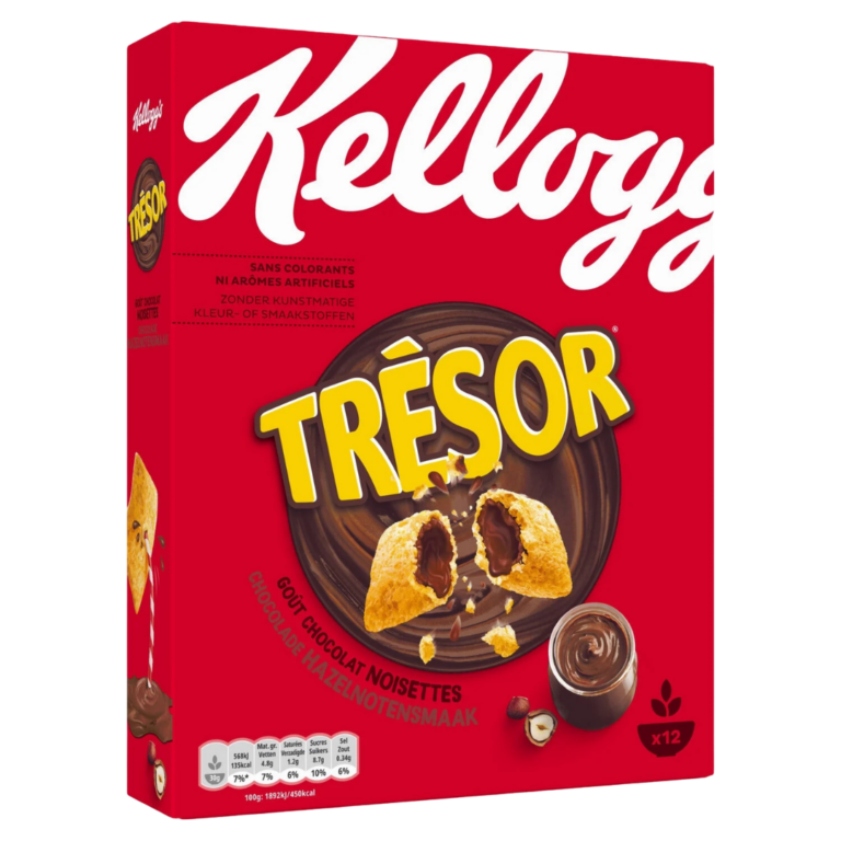 KELLOGG'S TRÉSOR CHOCOLAT NOISETTES 410G