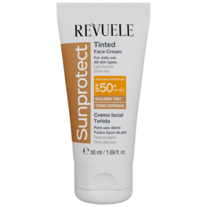 REVUELE PROTETOR FACIAL SPF50+ GOLDEN 50ML