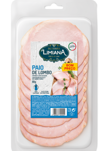 LIMIANA PAIO DO LOMBO FATIADO 80G