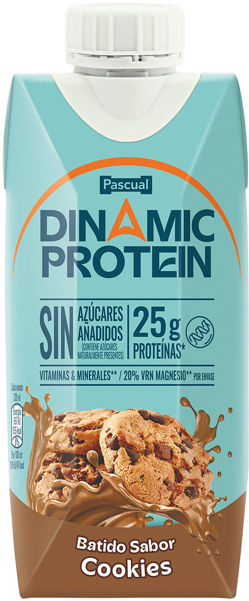 PASCUAL DINAMIC PROTEIN COOKIES 330ML