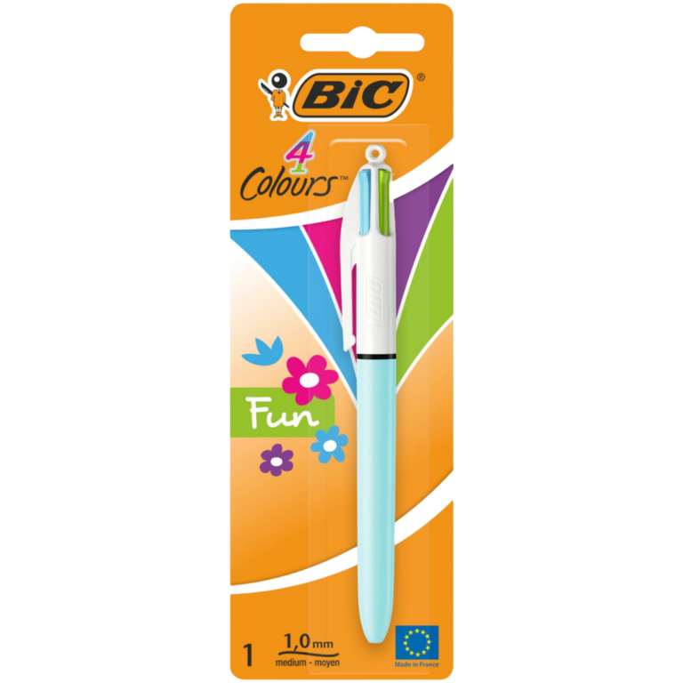 BIC STYLO 4 COULEURS FUN