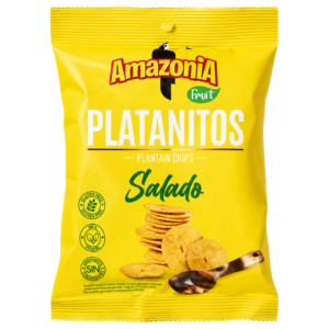 AMAZONIA CHIPS BANANE PLANTAIN 75G