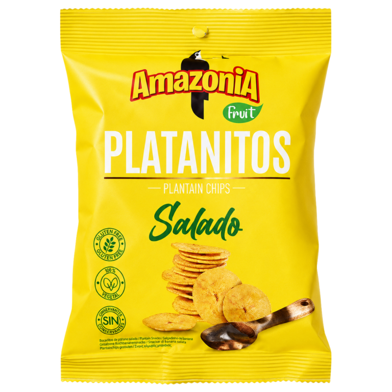 AMAZONIA CHIPS BANANE PLANTAIN 75G
