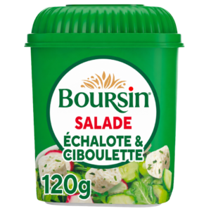 BOURSIN SALADE ÉCHALOTE CIBOULETTE 120G