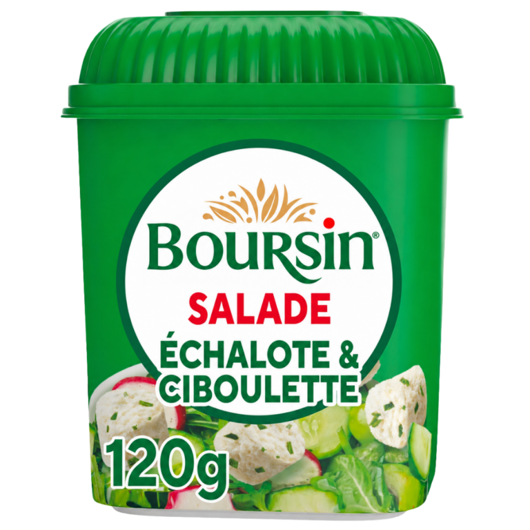 BOURSIN SALADE ÉCHALOTE CIBOULETTE 120G