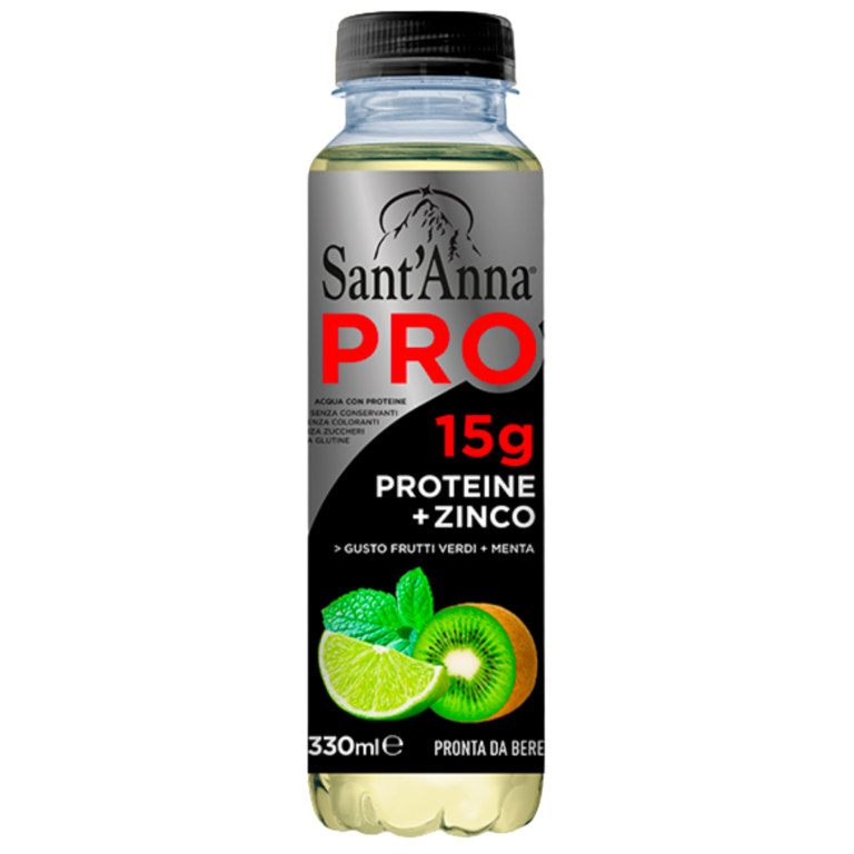 SANT'ANNA ÁGUA PRO GREEN FRUITS 330ML