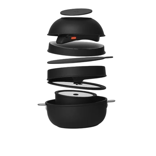 MASTERPRO BATER�A DE COCINA ALUMINIO FUNDIDO