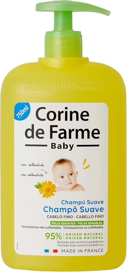 CORINE DE FARME CHAMPÚ BEBÉ SENSIBLE 750ML