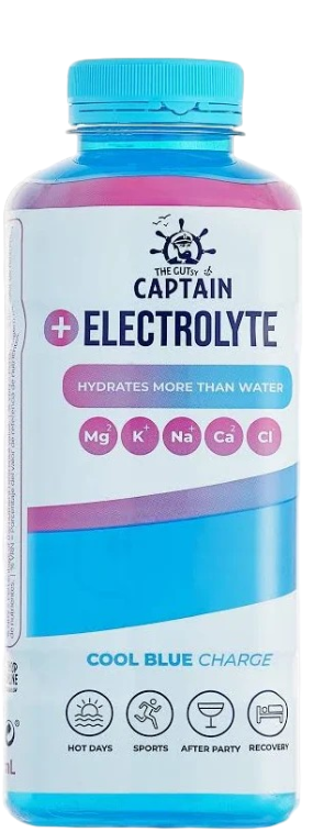 THE GUTSY CAPTAIN ISOTÓNICA ELECTROLITE BLUE 600ML