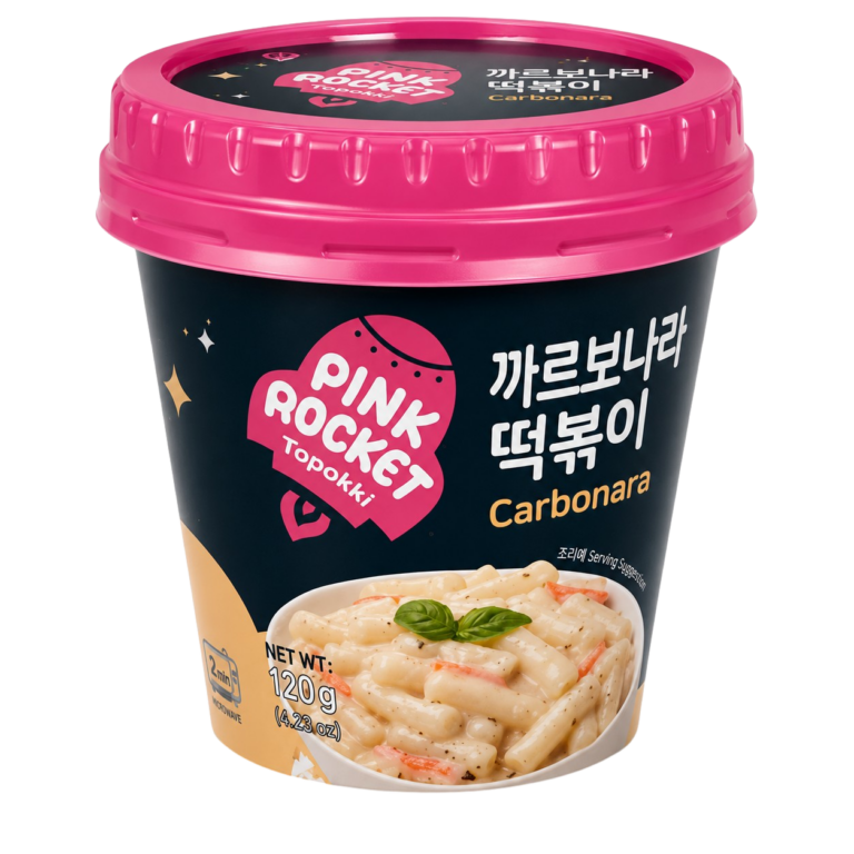 PINK ROCKET TOPOKKI CARBONARA 120G